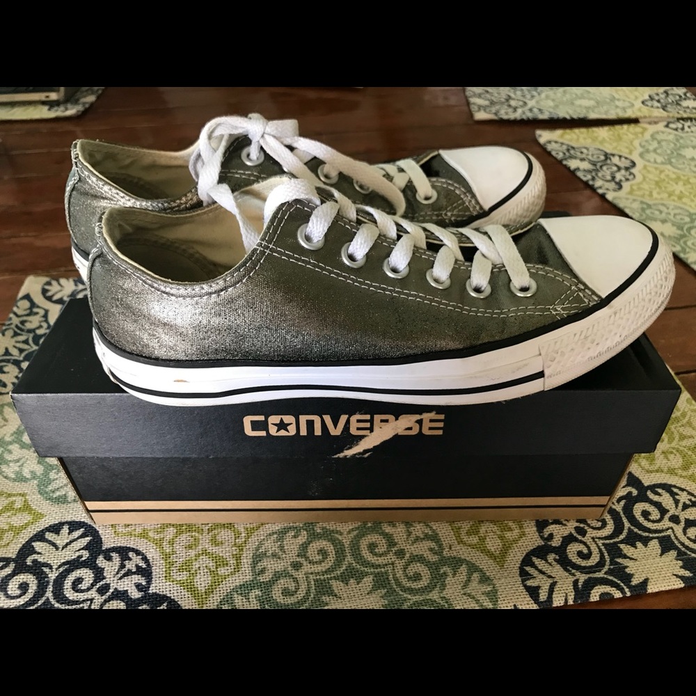Metallic converse